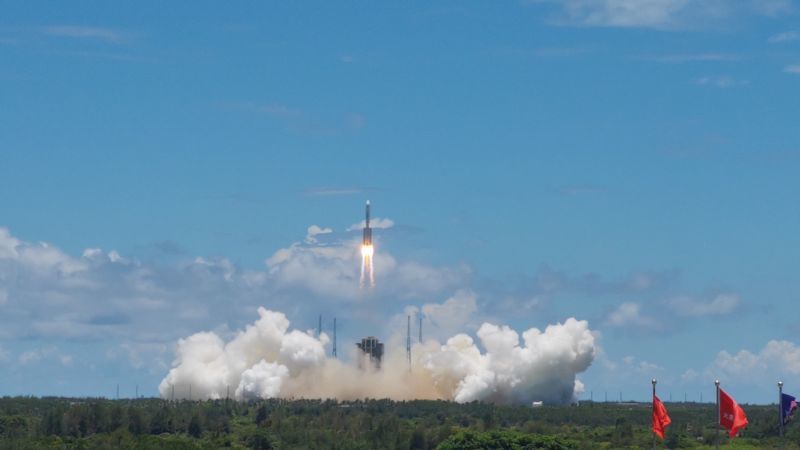 火星探测器|点火发射！我国首个火星探测器奔向太空