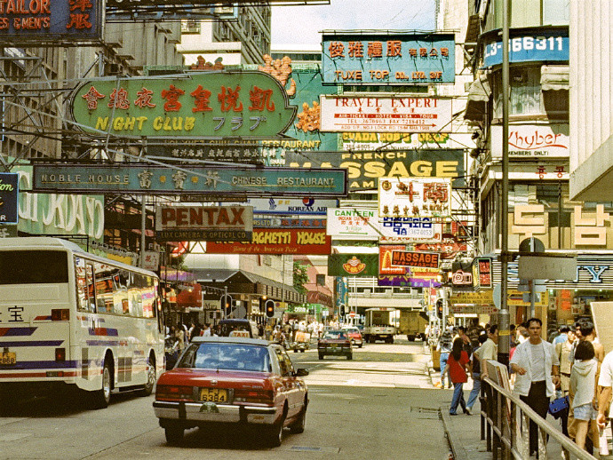 1994年 香港 历史老照片 腾讯新闻