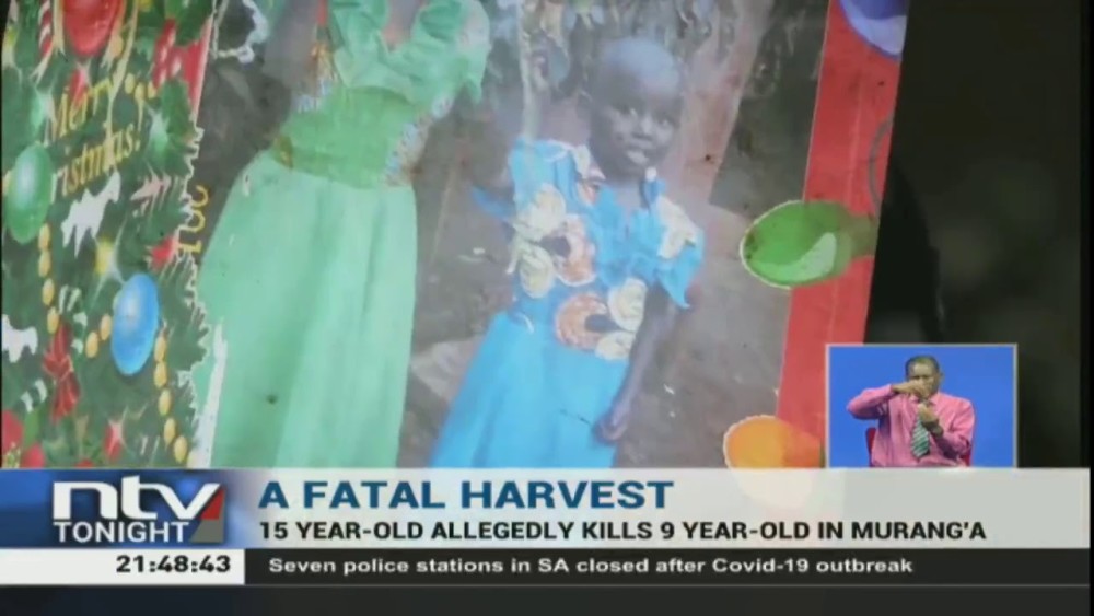 马拉瓜|肯尼亚9岁女孩去15岁男孩家摘梨，一小时后女孩的尸体被发现