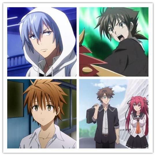 诚哥还是士道伊藤诚离后宫之王的宝座或许差的只是一个发色