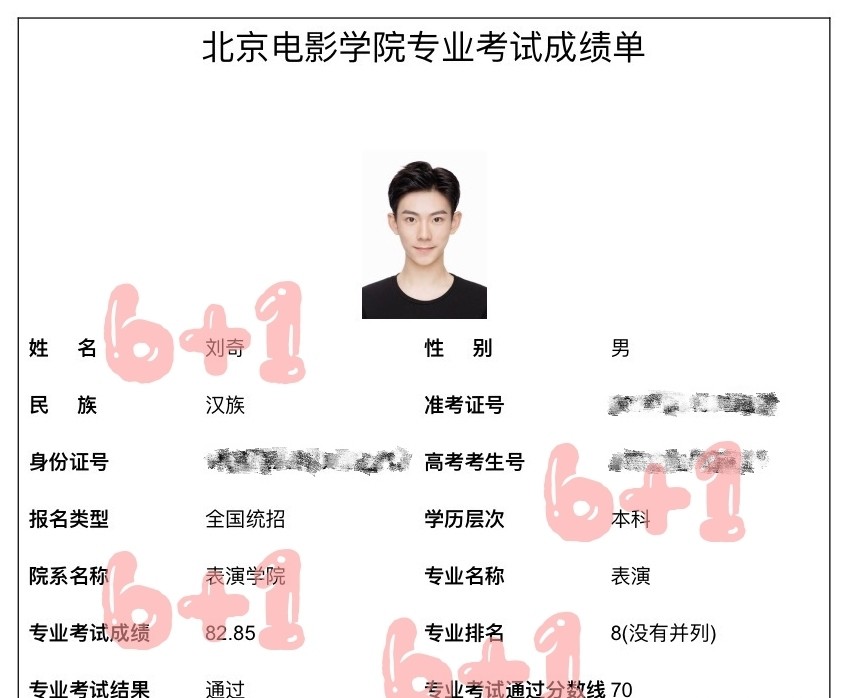 明星高考成绩:夏梦被第一经纪人王京花签下!