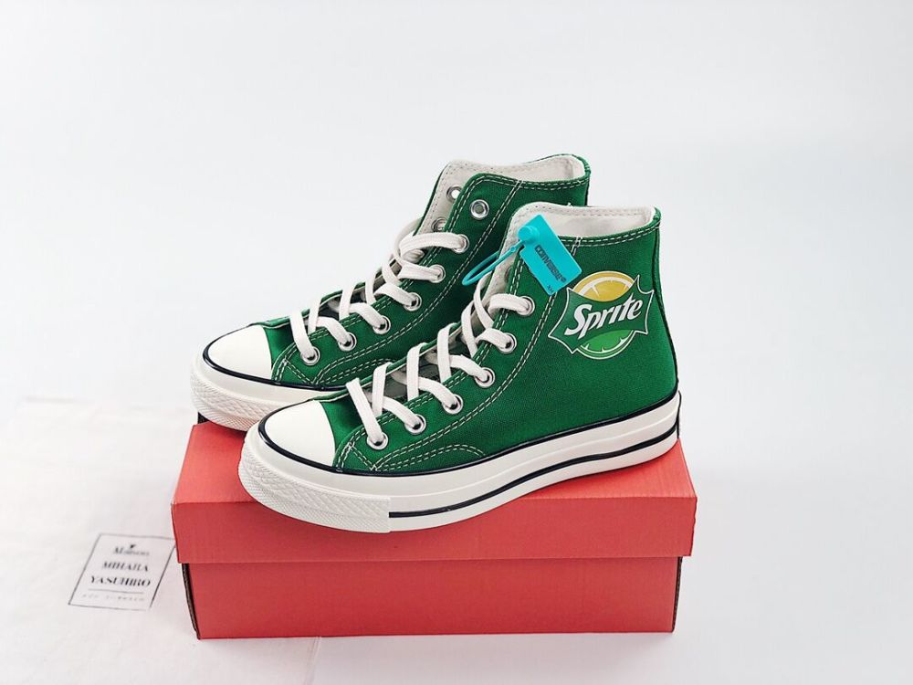 重磅联名匡威converse x sprite雪碧联名酷爽来袭!