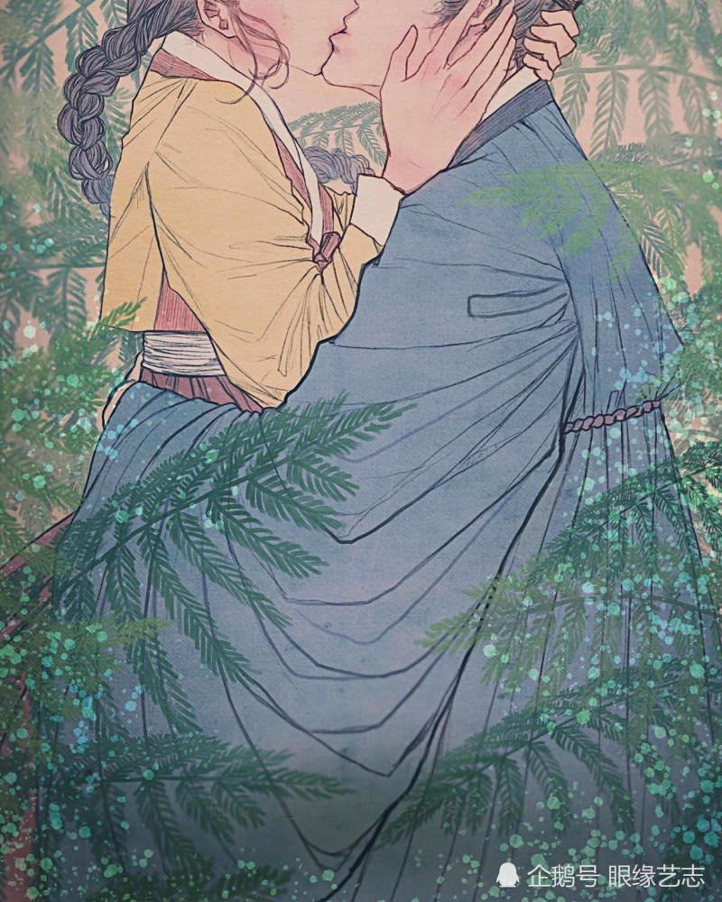 古风|韩式穆夏风：微甜的古风韵味，自成一派的韩国服饰与插画