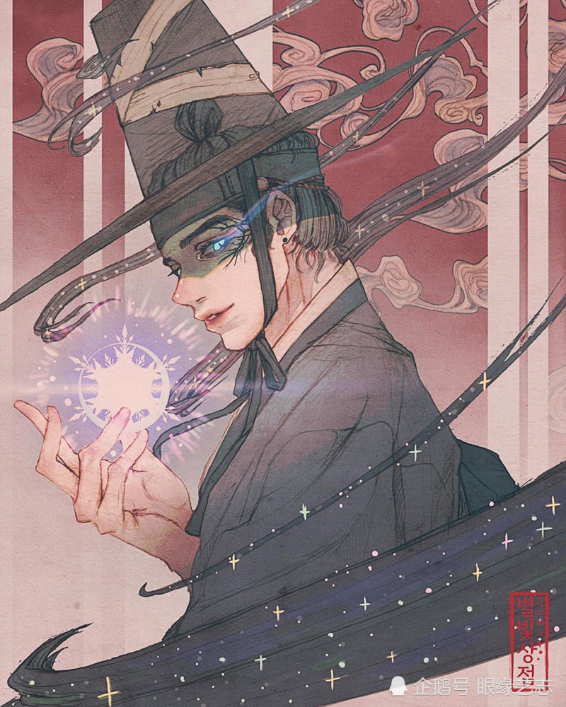 古风|韩式穆夏风：微甜的古风韵味，自成一派的韩国服饰与插画