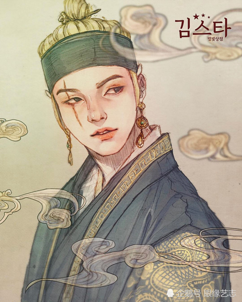 古风|韩式穆夏风：微甜的古风韵味，自成一派的韩国服饰与插画