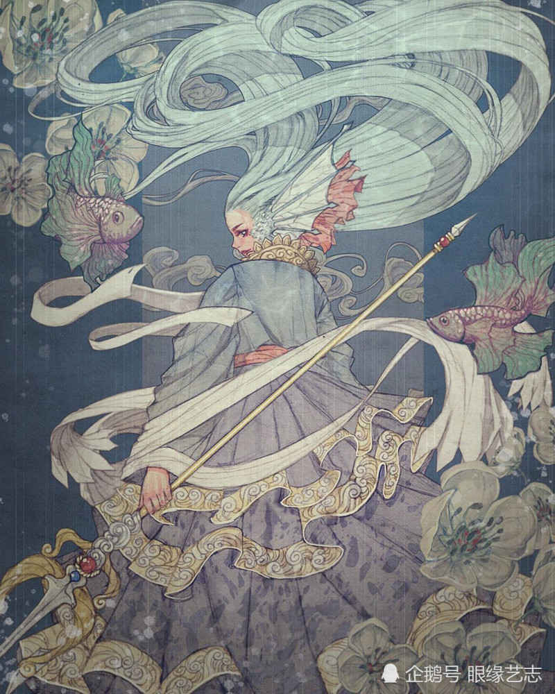 古风|韩式穆夏风：微甜的古风韵味，自成一派的韩国服饰与插画