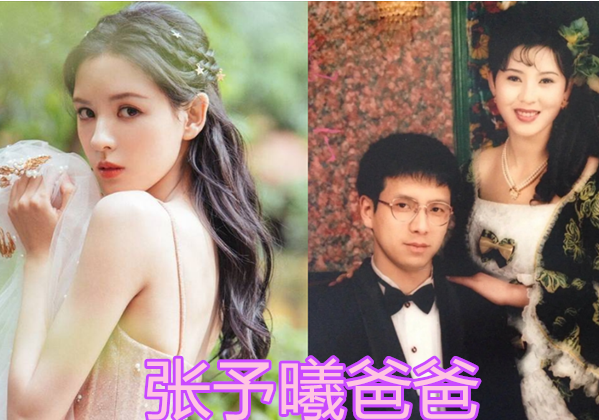 女星爸爸颜值有多高赵露思年轻杨颖帅气看到张予曦想嫁了