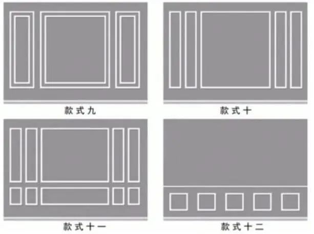 客厅这样做比石材好看12款石膏线背景墙设计图分享直接搬回家