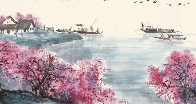 戴叔伦|戴叔伦《苏溪亭》诗，独倚东风十二阑，一汀烟雨杏花寒