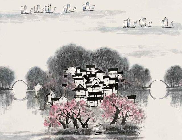 戴叔伦|戴叔伦《苏溪亭》诗，独倚东风十二阑，一汀烟雨杏花寒