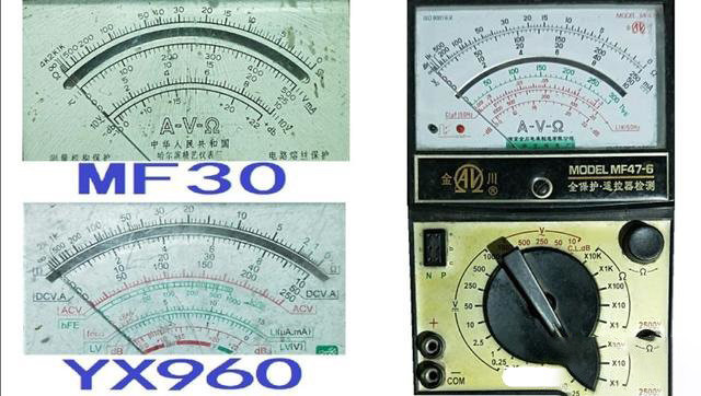 一分鐘讓你學會指針萬用表電壓值讀數