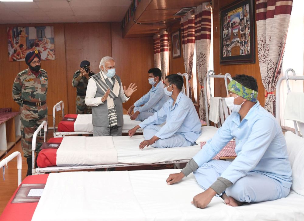 印度_社会|要你何用？印度在列城地区增设新冠检测中心，一天仅能测50个病例