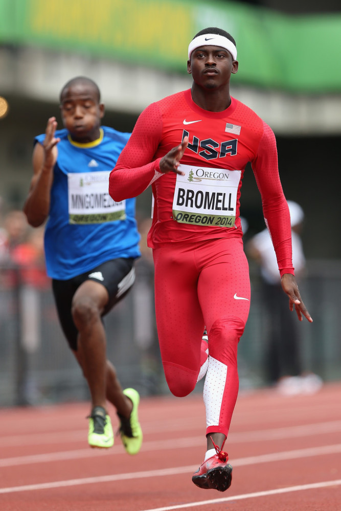 第一位是1995年出生的布罗梅尔,世界青年百米纪录9秒94创造者,20岁之