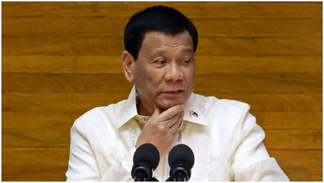 杜特尔特|杜特尔特提议用汽油给口罩消毒，卫生官员紧急澄清：他开玩笑的，别当真！