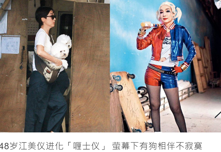 江美仪|48岁江美仪与吴君如弟弟离婚后不寂寞，有狗相伴，醉心行山状态佳