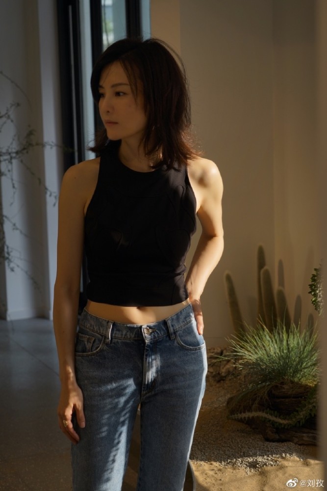演员刘孜,美到极致,令人震撼!