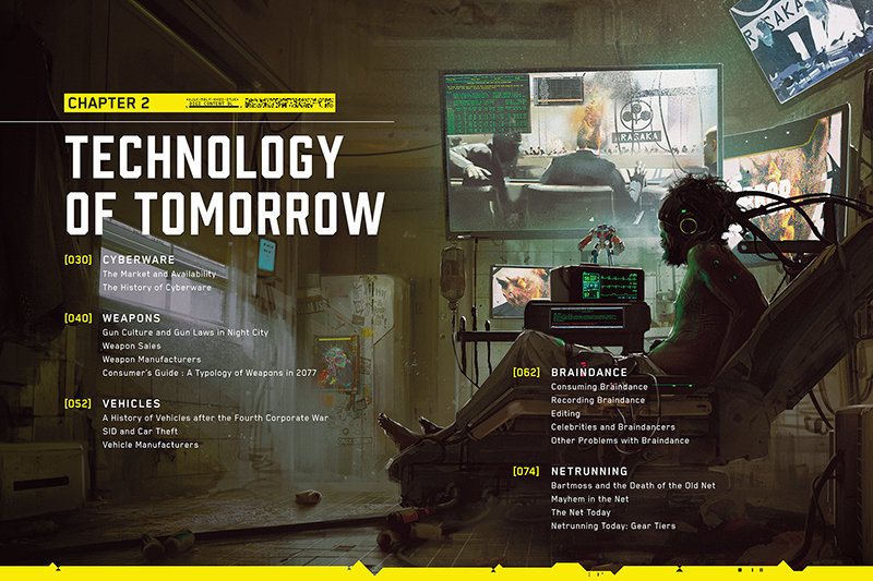 《赛博朋克2077》官方艺术设定集截图 先睹为快!