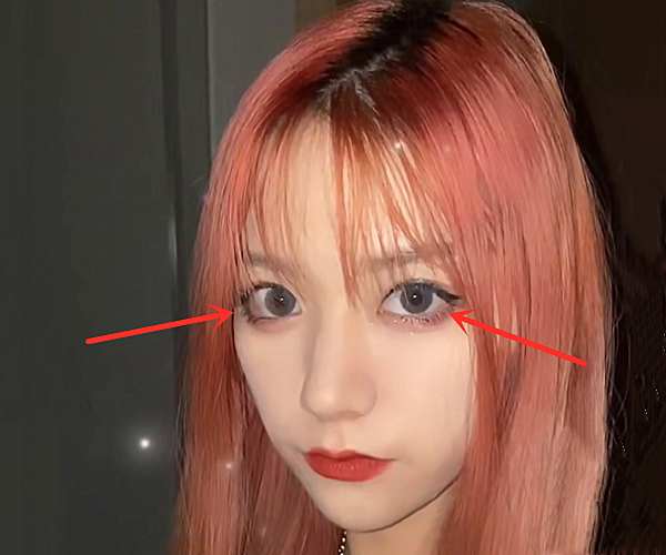 刀小刀为变美开启大眼特效,本以为会锦上添花,看到