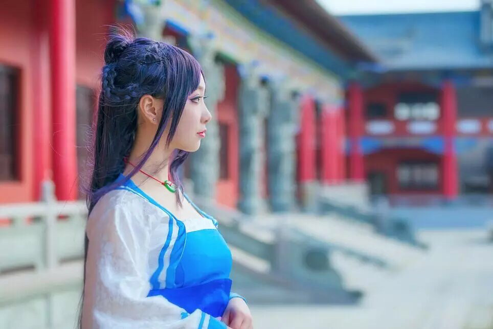 仙剑奇侠传四 柳梦璃 琼华套cosplay