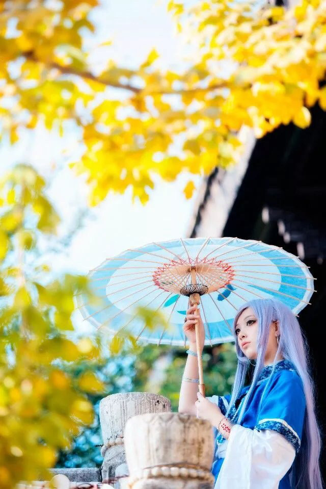 恋爱中毒的仙术师琉璃仙cosplay