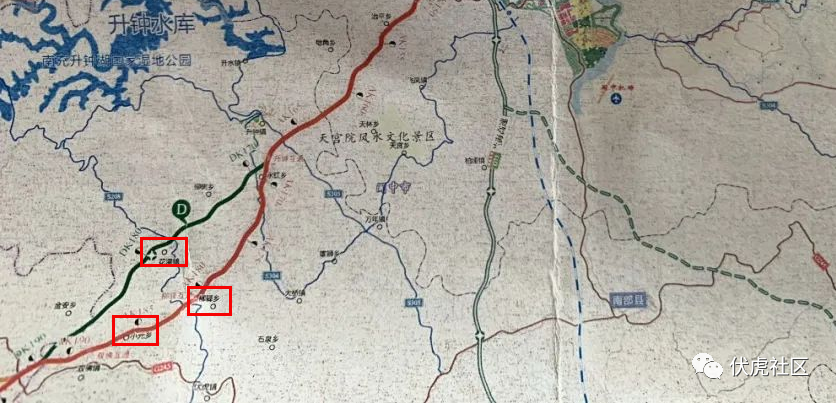 快看新建高速经过南部这些乡镇