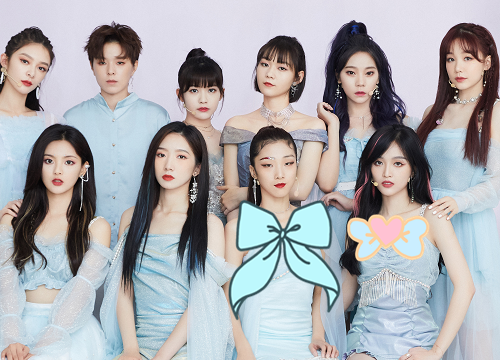 《创》三代团大合影,硬糖少女都一样,王艺瑾却只顾自己淑女