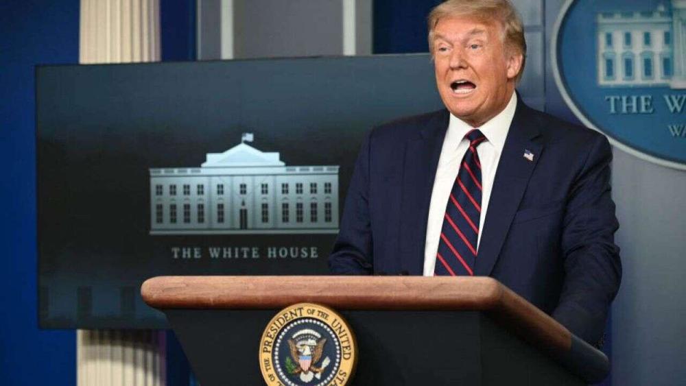 弗洛伊德之死|懂王再现，特朗普将美国新冠病例激增归咎于弗洛伊德之死引发的抗议活动