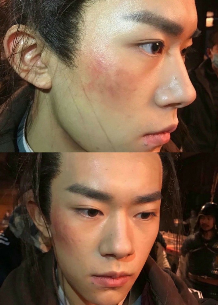 易烊千玺|易烊千玺颜值遭质疑，网友发布他的脸部比例图，公认黄金比例脸