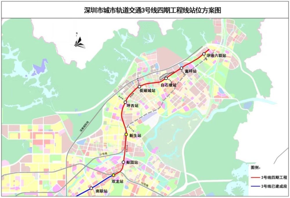 沒有錯 地鐵3號線東延線是今年深圳 首條獲