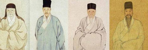 服饰为搭护(属于半臂一类的衣服),直身(与道袍相似的宽大长衣),程子衣