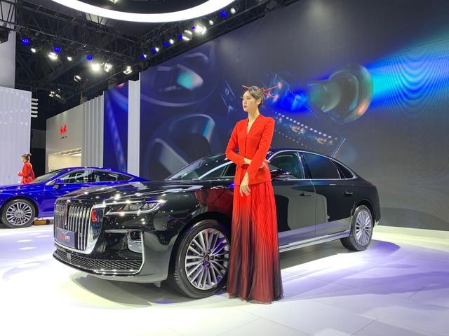 2020成都车展红旗h9亮相强大气场过目不忘