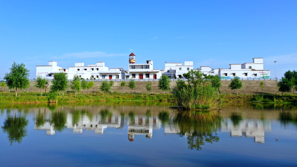 蓄洪前蓄洪前后的庄台让我们来看看淮河王家坝闸开闸蓄洪2020年7月20
