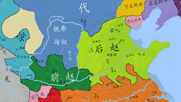 两赵开战 前赵的灭亡与后赵的崛起 石勒正式称帝 石勒 前赵 后赵 刘曜
