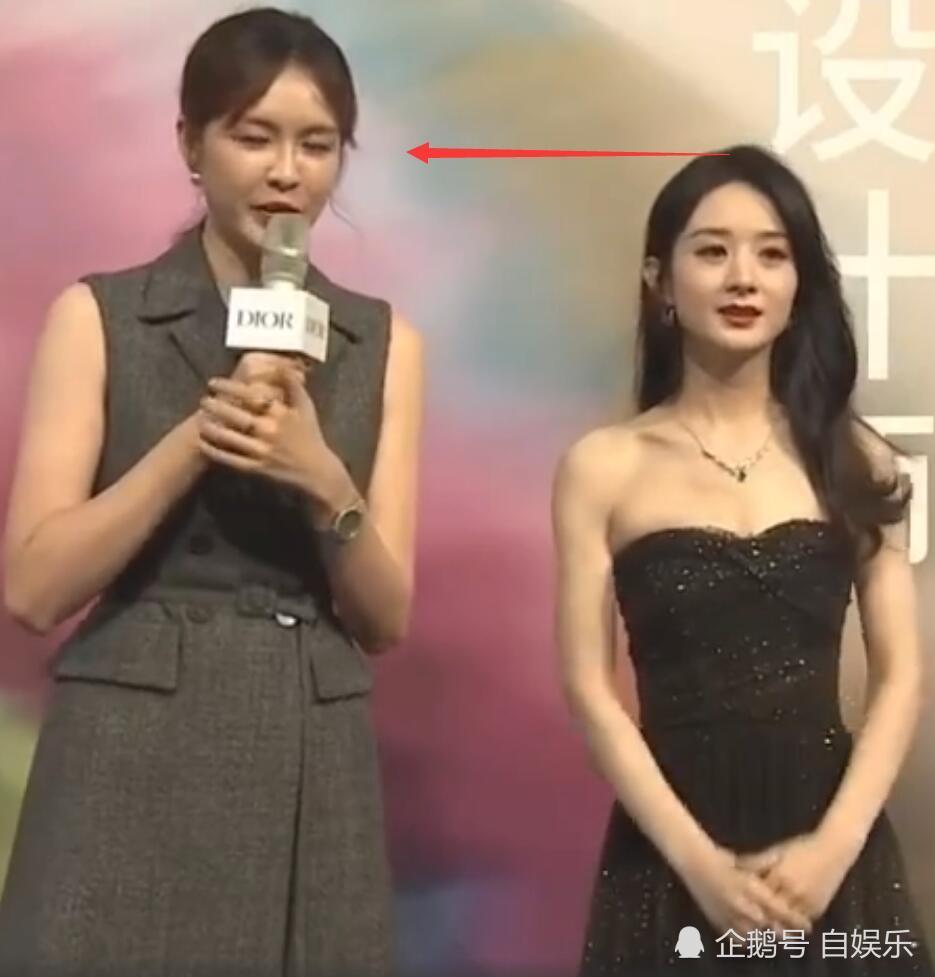同框178cm女主持,赵丽颖吴谨言baby,这才是女明星的真实身高