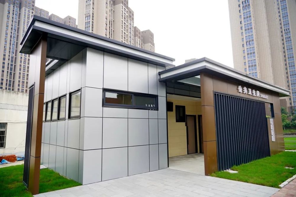 赞!花桥又一智慧公厕上线啦