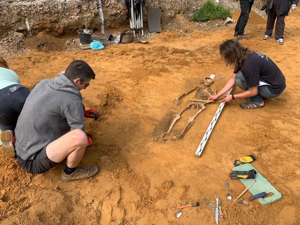 考古学家|建筑工地里意外发现人的尸骨，之后越挖越多共挖出100多具