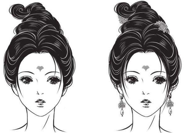 外观独特的"朝云近香髻"到底有多好看?确定不来看一下?