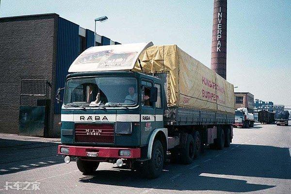 和达夫man用一个驾驶室80年代引进中国拉巴卡车你知道吗