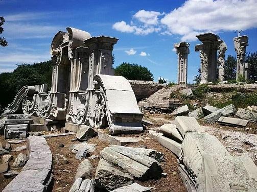 英法联军|圆明园被毁150多年后，专家准备对其修复，意外发现5万多件文物