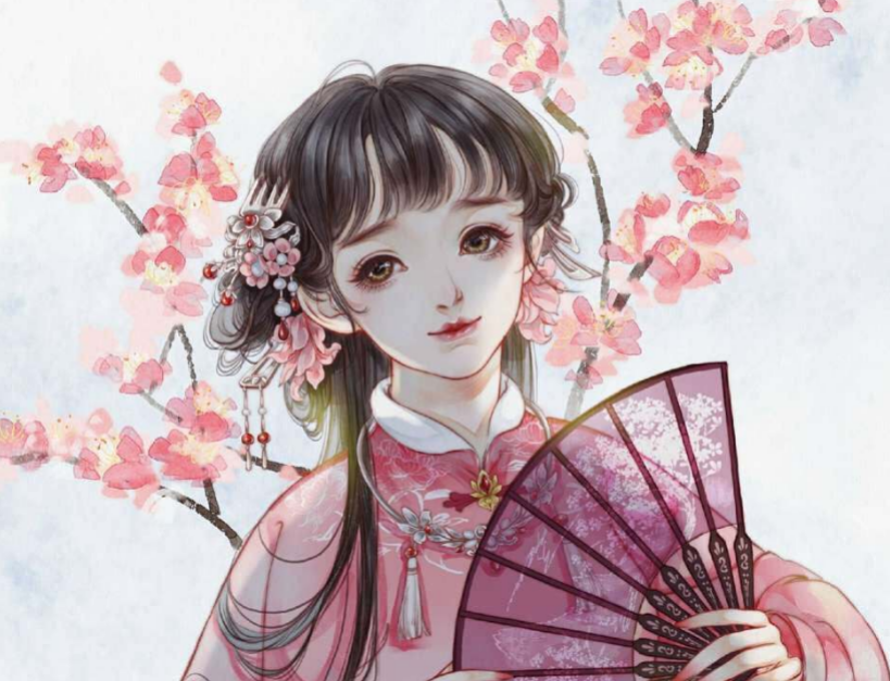 天净沙·即事|难得见到心上人，大文豪一开心写篇奇文，28字全是叠字，叹为观止