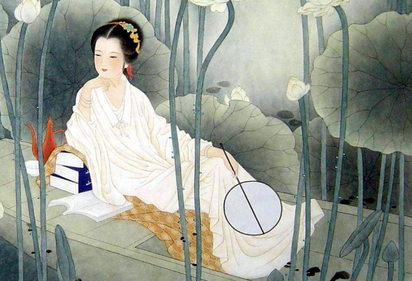 天净沙·即事|难得见到心上人，大文豪一开心写篇奇文，28字全是叠字，叹为观止