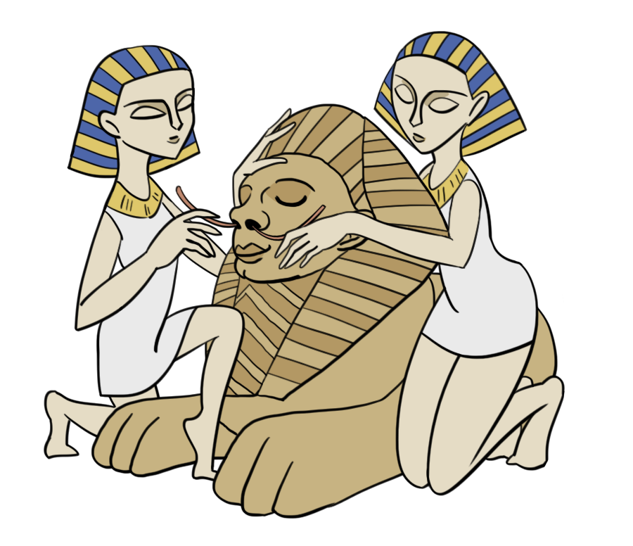 古埃及的贵族有专职的抠鼻师为自己服务今天就带大家看看走路时也在挖