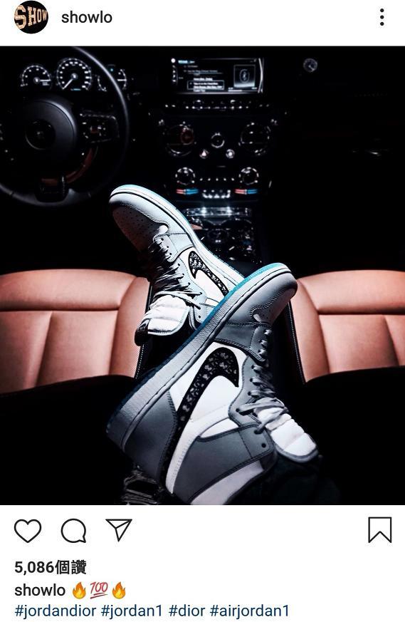 罗志祥|罗志祥坐豪车内花式炫富，晒全球限量版篮球鞋，竞价高达266532元