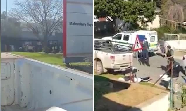 越狱|南非数十名囚犯越狱冲上街头，还有人劫持车辆逃跑，现场画面曝光