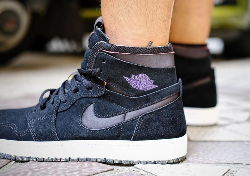 质感aj1"court purple"即将发售 再生鞋底成最大亮点