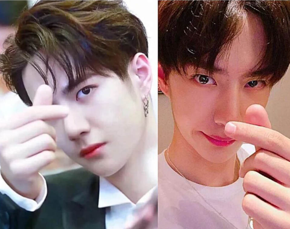 明星们的"花式比心",朱一龙搞怪,赵露思奇葩,看到欧豪:一般人模仿不来