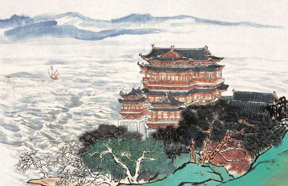 王勃|王勃《滕王阁序》后的《滕王阁》诗，连七律都不算，有没有水平？