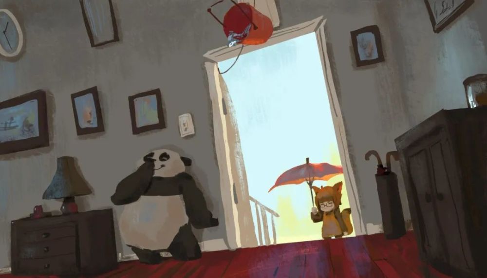 配色|Ngan Pham/明暗光影和配色，都非常细腻，极具故事情节性的作品