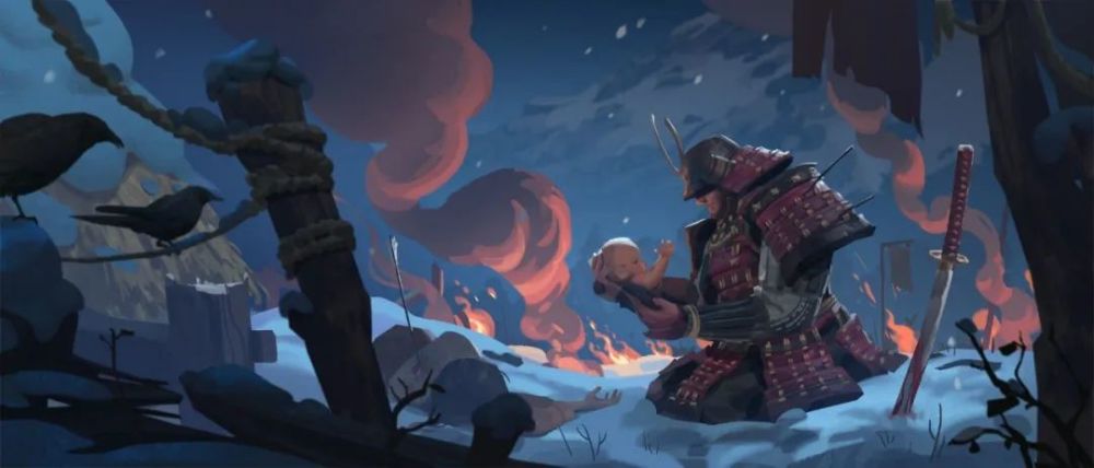 配色|Ngan Pham/明暗光影和配色，都非常细腻，极具故事情节性的作品