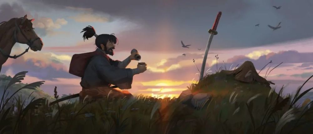 配色|Ngan Pham/明暗光影和配色，都非常细腻，极具故事情节性的作品